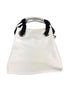 leather shopper